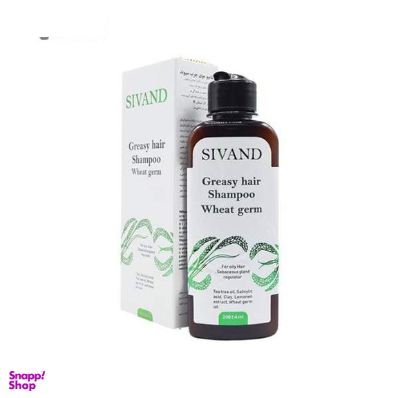 شامپو مو سیوند (Sivand) مدل Weat Germ حجم 200 میلی‌لیتر