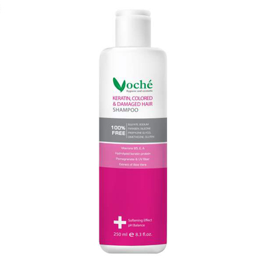 شامپو مو وچه (Voche) مدل Damaged Hair حجم 250 میلی‌لیتر