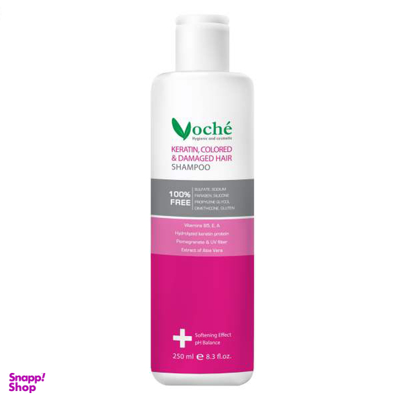 شامپو مو وچه (Voche) مدل Damaged Hair حجم 250 میلی‌لیتر