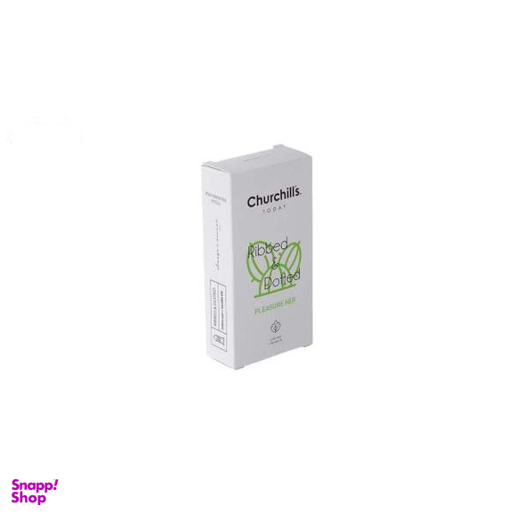 کاندوم چرچیلز (Churchill's) مدل PLEASURE HER بسته 12 عددی