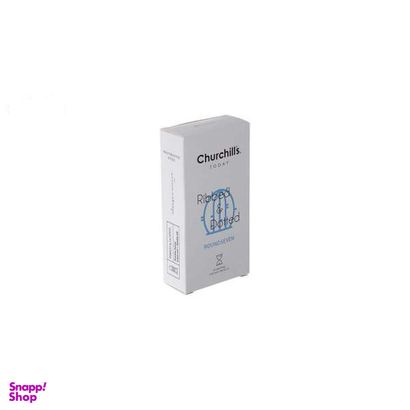 کاندوم چرچیلز (Churchill's) مدل ROUND SEVEN بسته 12 عددی
