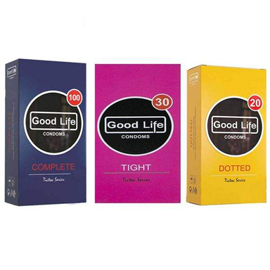 کاندوم گودلایف (Good life) مدل 011 بسته 3 عددی