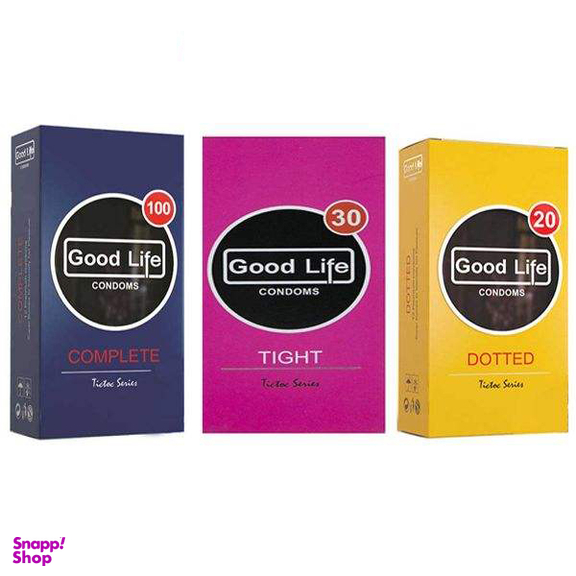 کاندوم گودلایف (Good life) مدل 011 بسته 3 عددی