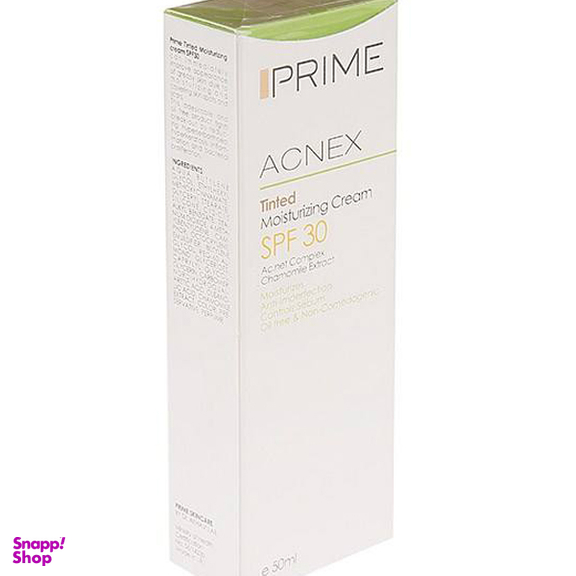 کرم مرطوب کننده پریم (prime) مدل Acnex Tinted SPF30 حجم 50 میلی‌لیتر