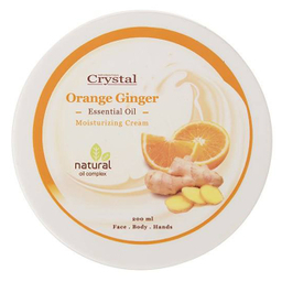 کرم مرطوب کننده کریستال (Crystal) مدل Orange Ginger حجم 200 میلی‌لیتر