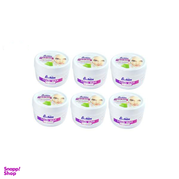 موم موبر بهین (Behin) مدل Aloe Vera وزن 300 گرم بسته 6 عددی