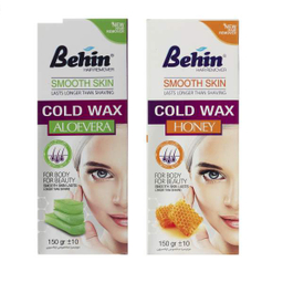 وکس موبر بهین (Behin) مدل Honey و Aloe وزن 150 گرم بسته 2 عددی