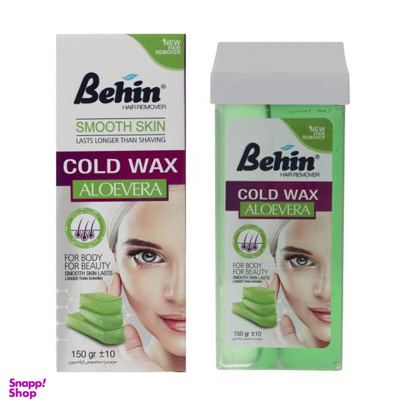وکس موبر بهین (Behin) مدل Honey و Aloe وزن 150 گرم بسته 2 عددی
