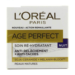 کرم ضد چروک شب لورآل (Loreal) مدل Age Perfect حجم 50 میلی‌‌لیتر
