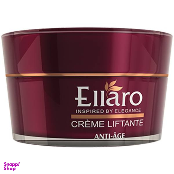 کرم ضد چروک و لیفتینگ قوی الارو (Ellaro) مدل Liftante Anti Age حجم 50 میلی‌‌ لیتر