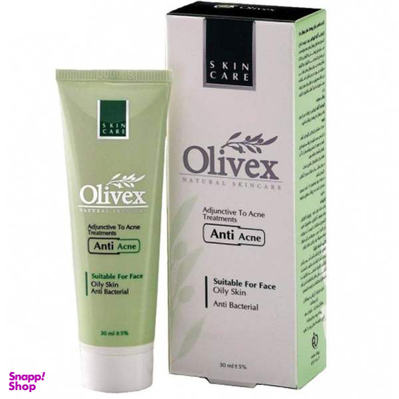 کرم ضد جوش الیوکس (Olivex) مدل Tea Tree Oilحجم 30 میلی‌ لیتر