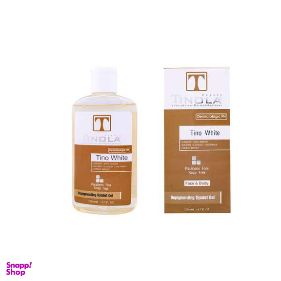ژل روشن کننده تینولا بیوتی (Tinola beauty) کد TI03 حجم 200 میلی‌‌لیتر