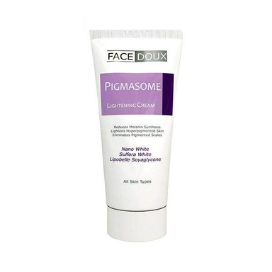 کرم روشن کننده صورت فیس دوکس (Face Doux) سری pigmasome مناسب انواع پوست حجم 30 میلی ‎لیتر