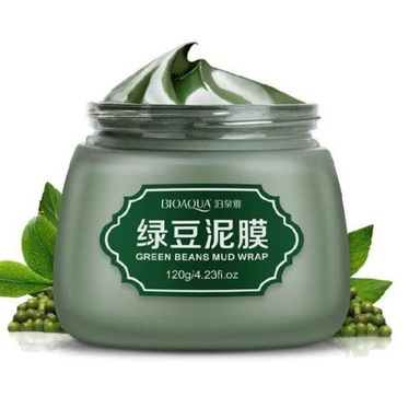 ماسک صورت بایوآکوا (Bioaqua) مدل Green Beans حجم 120 میلی‌لیتر