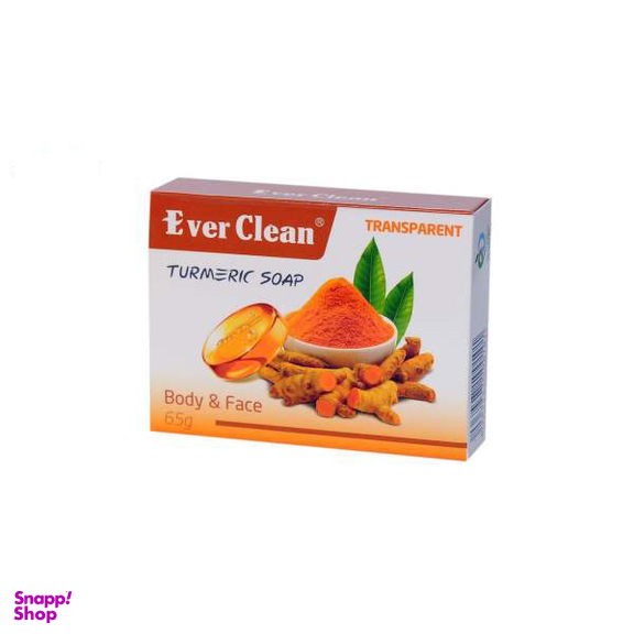 صابون اورکلین (Ever clean) مدل Turmeric وزن 65 گرم