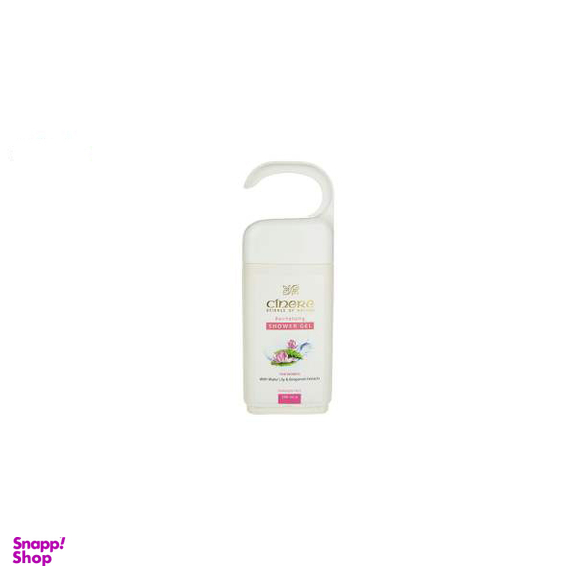 شامپو بدن زنانه سینره (Cinere) مدل Revitalising با عصاره با عصاره نیلوفر آبی و ترنج حجم 250 میلی‌ لیتر