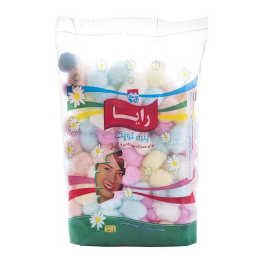 پنبه بهداشتی رایا (Raya) کد 10286 وزن 100 گرم مجموعه 2 عددی