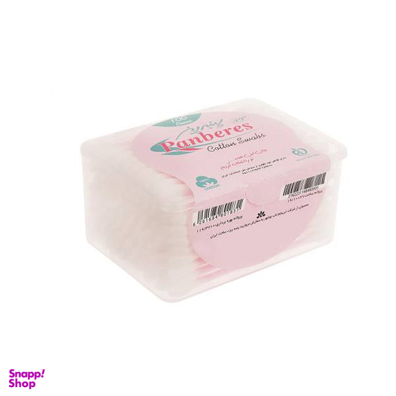 گوش پاک کن کتابی پنبه ریز (Panberes) بسته 100 عددی