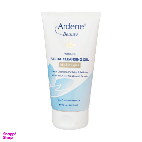 ژل شستشو صورت آردن (Ardene) سری Beauty مدل Pureline حجم 150 میلی‌ لیتر