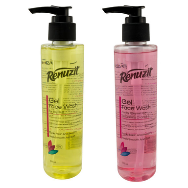 ژل شستشو صورت رینوزیت (Renuzit) مدل J101 حجم 200 میلی‌لیتر مجموعه 2 عددی