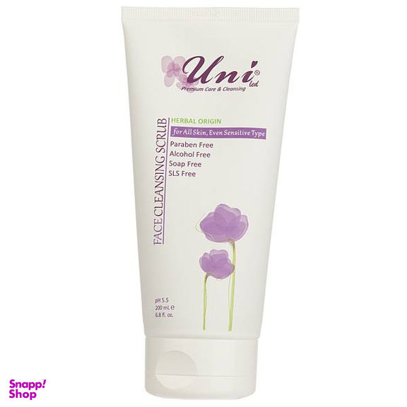 ژل لایه بردار صورت یونی لد (Uni Led) سری Herbal Origin مدل All Skin حجم 200 میلی‌ لیتر