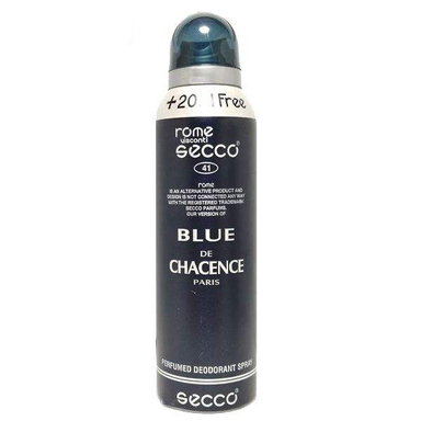 اسپری مردانه سکو (Secco) مدل BLUE DE CHACENCE حجم 220 میلی‌لیتر