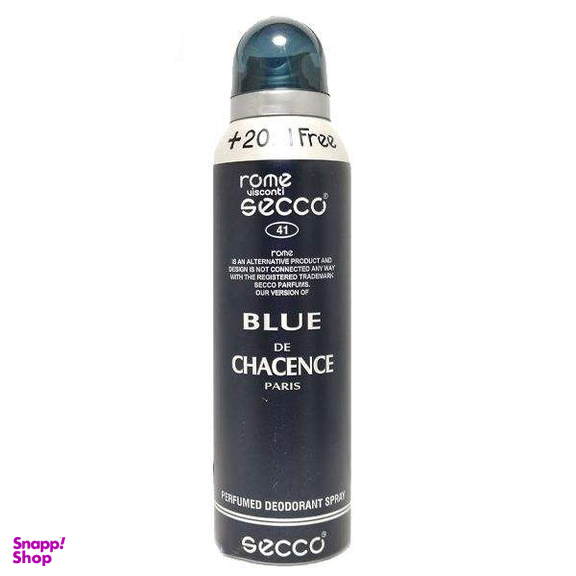 اسپری مردانه سکو (Secco) مدل BLUE DE CHACENCE حجم 220 میلی‌لیتر