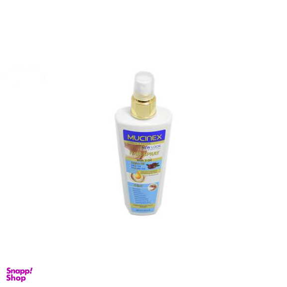 اسپری مو ماسینکس (Mucinex) مدل 3 Oil حجم 200 میلی‌لیتر