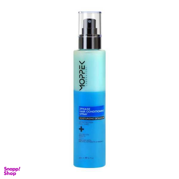 اسپری مو موپک (Moppek) مدل Moisturizing حجم 200 میلی‌لیتر