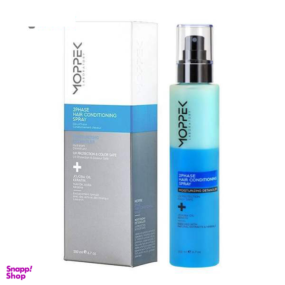 اسپری مو موپک (Moppek) مدل Moisturizing حجم 200 میلی‌لیتر