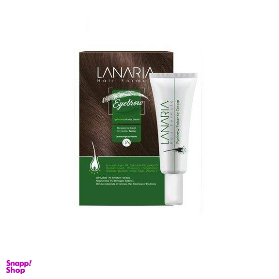 کرم تقویت کننده ابرو لاناریا (Lanaria) کد 423 حجم 20 میلی‌لیتر