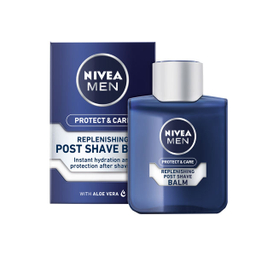 بالم افتر شیو نیوآ (Nivea) مدل protect & care سرمه ای حجم 100 میلی‌لیتر