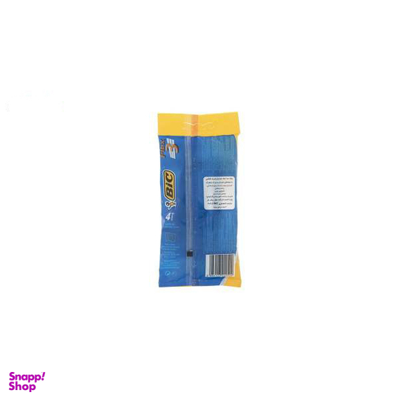 خودتراش بیک (Bic) مدل Flex 3 بسته 4 عددی