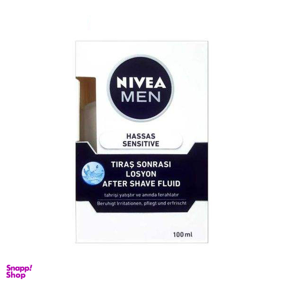 فلویید افتر شیو نیوآ مدل HASSAS SENSITIVE حجم 100 میلی‌لیتر