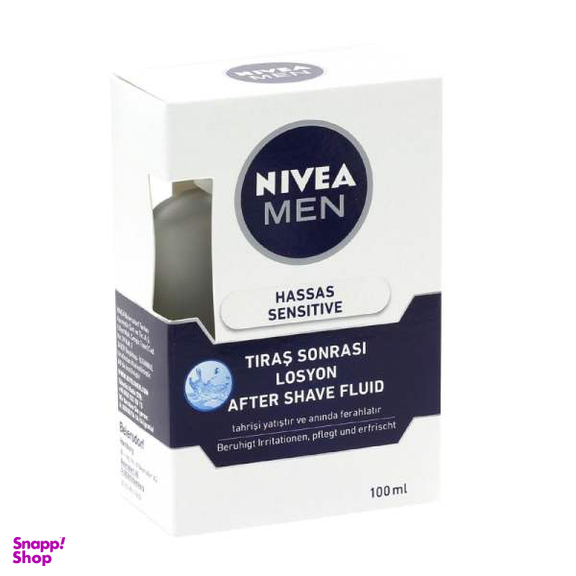 لوسیون افتر شیو نیوآ (Nivea) مدل Hassas حجم 100 میلی‌لیتر