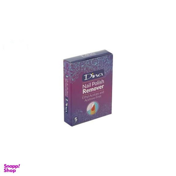 پد لاک پاک کن دینا (Dina) مدل Flower بسته 5 عددی