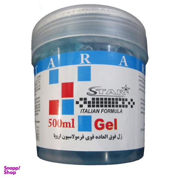 ژل مو استار لیدی (Star) با فرمولاسیون اروپا حجم 500 میلی‌ لیتر