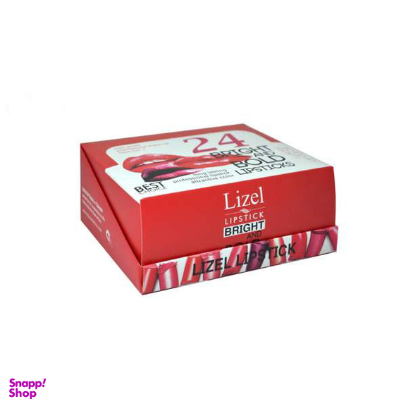 رژ لب جامد لیزل (Lizel) مدل L3 بسته 24 عددی