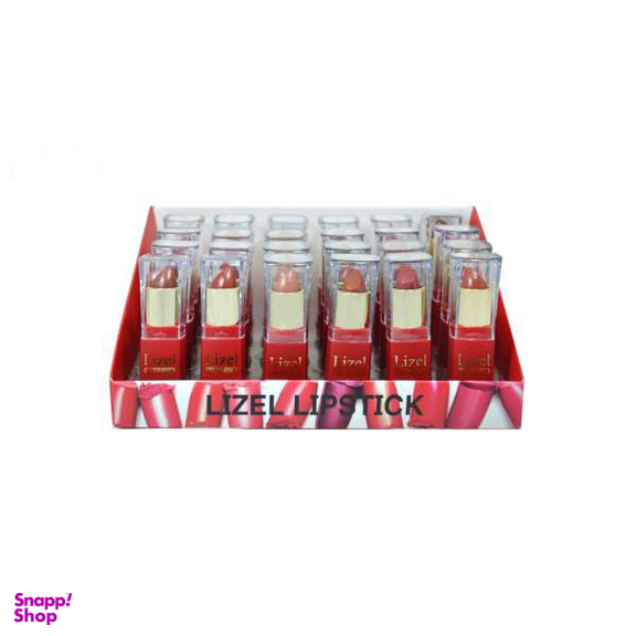 رژ لب جامد لیزل (Lizel) مدل L3 بسته 24 عددی
