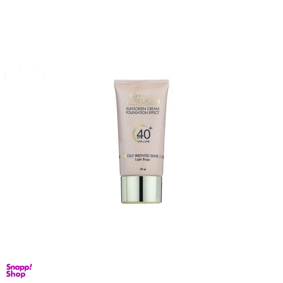 کرم پودر مدیسان (Medisun) مدل Soft Caramel حجم 30 میلی‌لیتر به همراه کرم ضد آفتاب مدل Gold