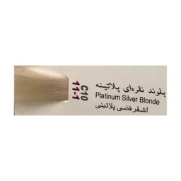 رنگ مو پادینا (Padina) شماره C10.11.1 رنگ بلوند نقره‌ای پلاتینه حجم 100 میلی‌لیتر
