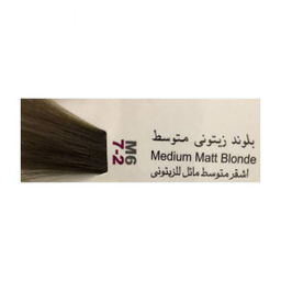 رنگ مو پادینا (Padina) شماره M6.7.2 رنگ بلوند زیتونی متوسط حجم 100 میلی‌لیتر