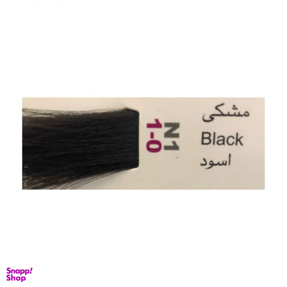 رنگ مو پادینا (Padina) شماره N1.1.0 رنگ مشکی حجم 100 میلی‌لیتر