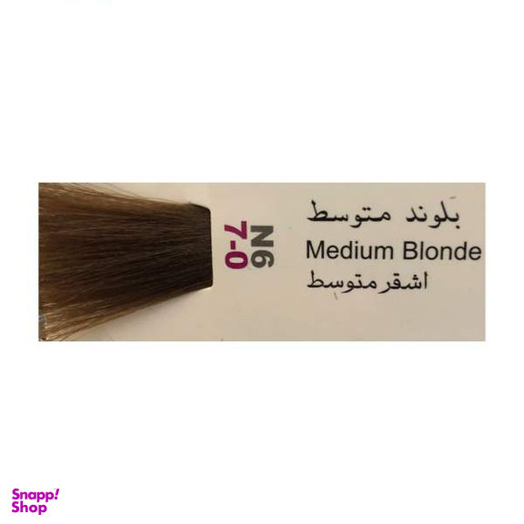 رنگ مو پادینا (Padina) شماره N6.7.0 رنگ بلوند متوسط حجم 100 میلی‌لیتر
