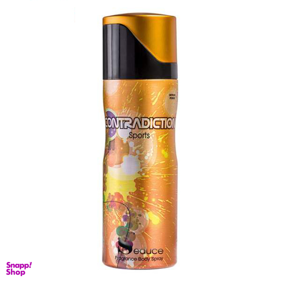 اسپری خوشبو کننده بدن سدیوس (Seduce) مدل کنترادیکشن اسپرت حجم 200 میلی‌‌لیتر بسته 6 عددی