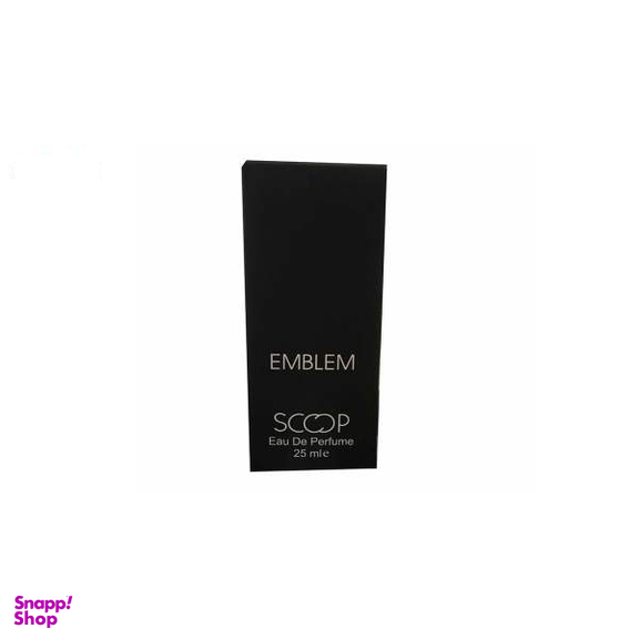 عطر جیبی مردانه اسکوپ (Scoop) مدل Emblem حجم 25 میلی‌ لیتر