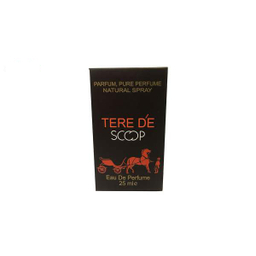 عطر جیبی مردانه اسکوپ (Scoop) مدل Tere D'e حجم 25 میلی‌ لیتر