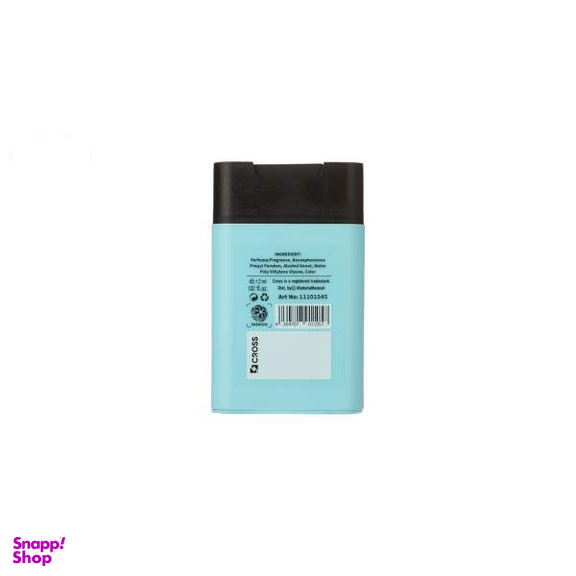 عطر جیبی مردانه کراس (Cross) مدل Zero Graviti حجم 45 میلی‌لیتر