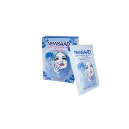 دستمال مرطوب پاک‌کننده آرایش نیوساد (Newsaad) مدل Sensitive بسته 12 عددی