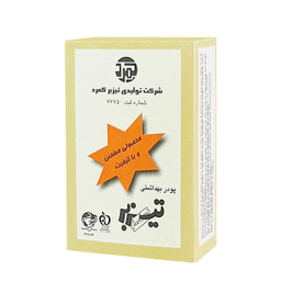پودر موبر تیزبر (Tizbar) مدل T07 وزن 75 گرم بسته 6 عددی